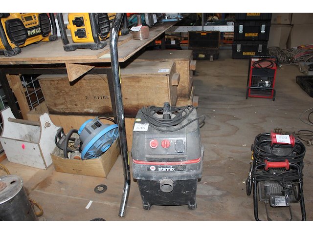 Bouwstofzuiger starmix . - afbeelding 1 van  2