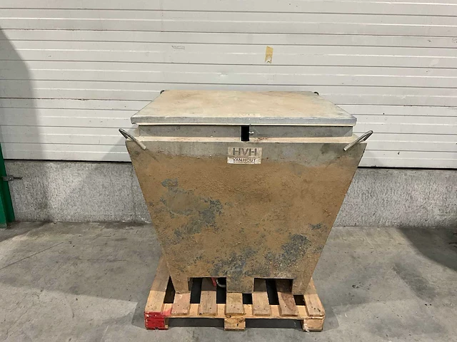Bouwwaterput gegalvaniseerd 120x120x110cm - afbeelding 5 van  5