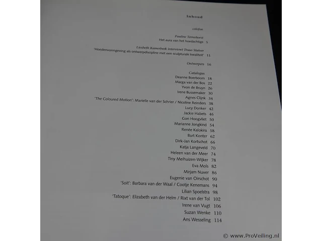 Boven maaiveld. hoedengallerij capello - afbeelding 3 van  5