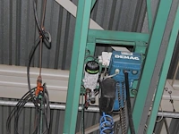Bovenloopkraan demag 500 kg met breedte ca. 10 m en lengte 14 m. let op! exclusief geleiderail. let op! oph... - afbeelding 3 van  4