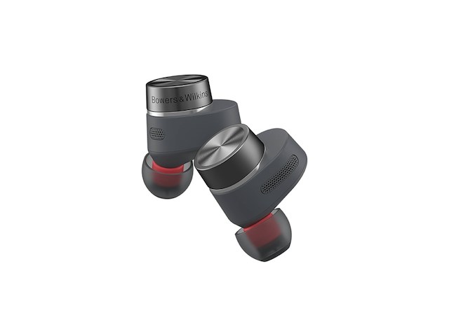 Bowers & wilkins pi5 s2 bluetooth oordopjes met noise cancelling meeslepend geluid en draadloos opladen storm grey - afbeelding 2 van  4