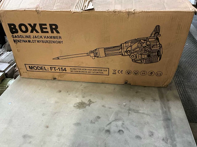 Boxer ft154 benzine breekhamer - afbeelding 4 van  4
