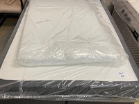 Boxspring 140 x 200cm antraciet incl. topper - afbeelding 1 van  1