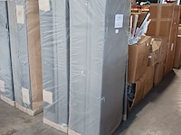 Boxspring 140x200 grijs met opbergfunctie sanderz, grijs, 2025 - afbeelding 3 van  4