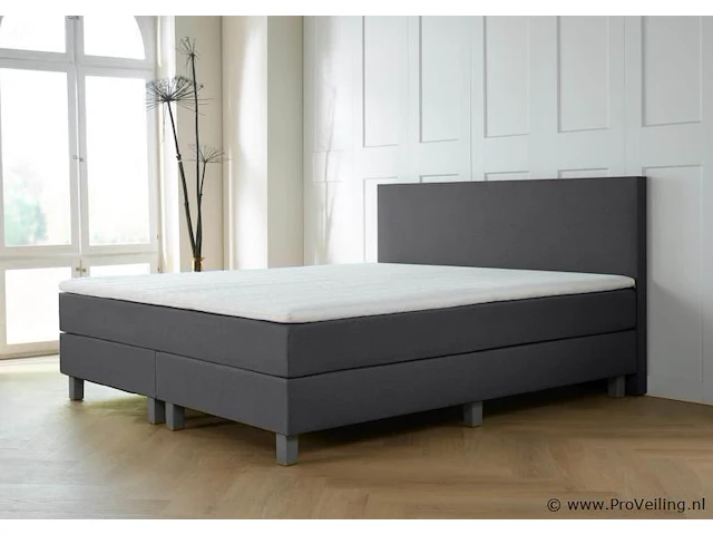 Boxspring florence afmeting 140 x 200, beige - afbeelding 1 van  4