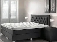 Boxspring italia banes, 180x200 cm, antraciet - afbeelding 6 van  9