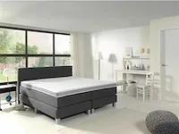 Boxspring miami 2.0, 140x200 cm, licht grijs - afbeelding 4 van  10