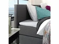 Boxspring miami 2.0, 140x200 cm, licht grijs - afbeelding 5 van  10