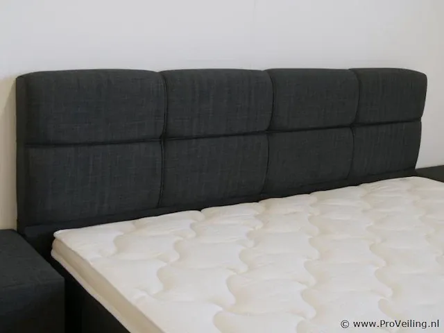 Boxspring miami 2.0, 140x200 cm, licht grijs - afbeelding 9 van  10
