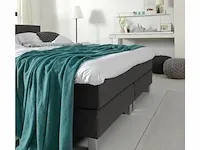 Boxspring miami 2.0, 140x210 cm, xl, zwart - afbeelding 3 van  10