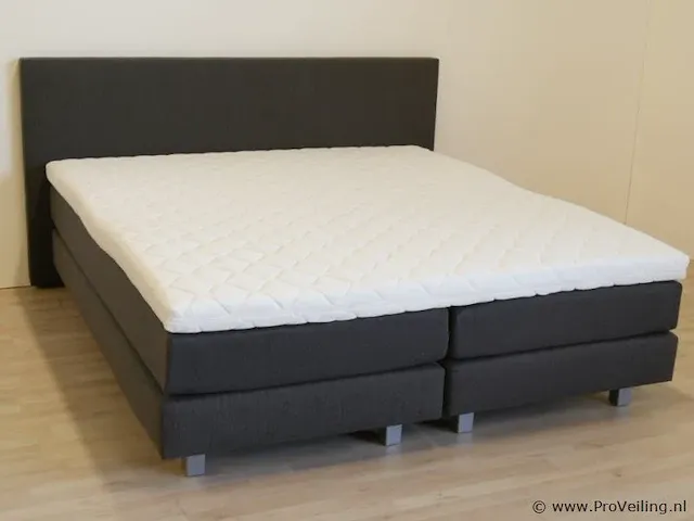 Boxspring miami 2.0, 140x210 cm, xl, zwart - afbeelding 9 van  10