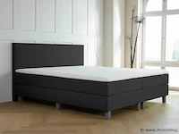 Boxspring turijn afmeting 140 x 200, beige - afbeelding 1 van  5