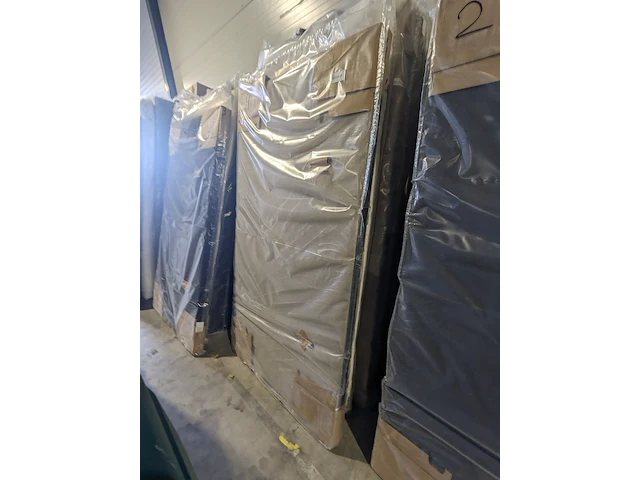 Boxspringcombinatie m-ray, valencia deluxe, beige - afbeelding 5 van  5