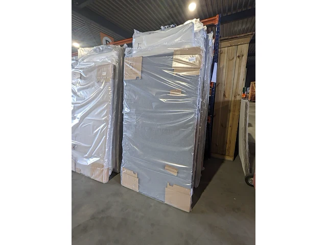 Boxspringcombinatie, m-ray, valencia deluxe, grijs - afbeelding 5 van  5