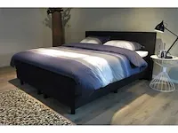 Boxspringcombinatie m-ray, valencia deluxe, zwart