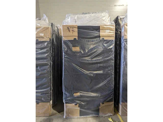 Boxspringcombinatie, m-ray, valencia deluxe, zwart - afbeelding 5 van  5