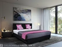 Boxspringcombinatie m-ray, valencia, zwart - afbeelding 1 van  4