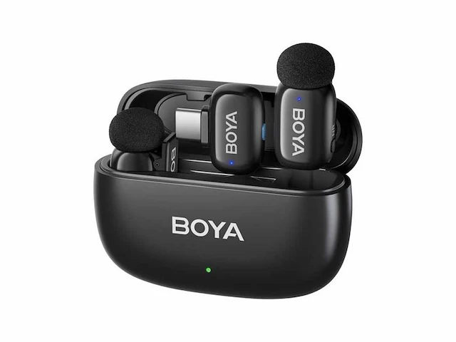 Boya mini 14 wireless usb-c mic (black) 2tx + 1rx ... - afbeelding 1 van  3