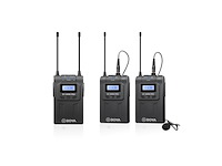 Boya uhf duo lavalier pro-k2 conferentiemicrofoon zwart - afbeelding 1 van  5