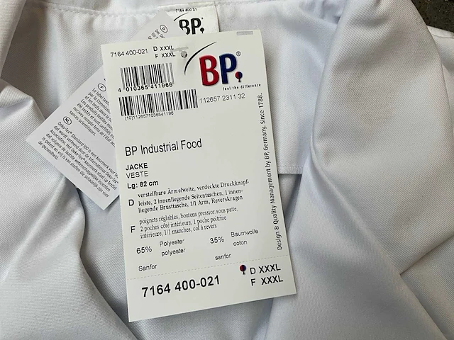 Bp werkjas (30x) - afbeelding 3 van  3