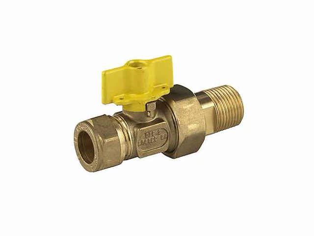 Bpe gaskogelkraan 15mm (5x) - afbeelding 1 van  1