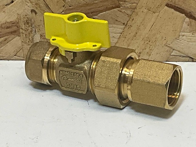 Bpe gaskogelkraan (25x) - afbeelding 1 van  6