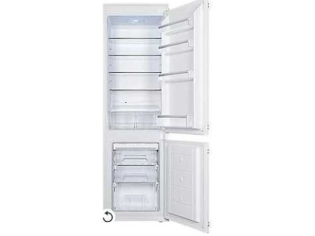 B&q ghbi7070ffuk inbouw koel-vries combinatie 182 l 41 db wit - afbeelding 1 van  7