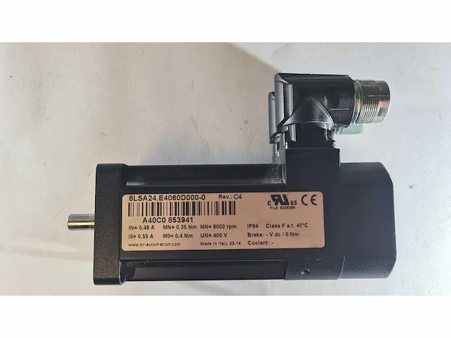 B&r - 8lsa24.e4960d000-0 - servo motor - afbeelding 1 van  3