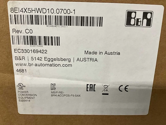 B&r acopos p3 servo versterker (5x) - afbeelding 4 van  8