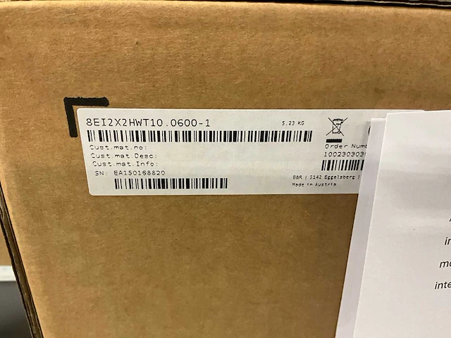 B&r acopos p3 servo versterker (5x) - afbeelding 6 van  8