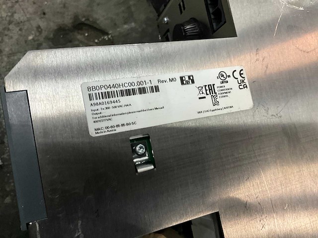 B&r acoposmulti 8b0p0440hc00.001-1 frequentieregelaar - afbeelding 6 van  6