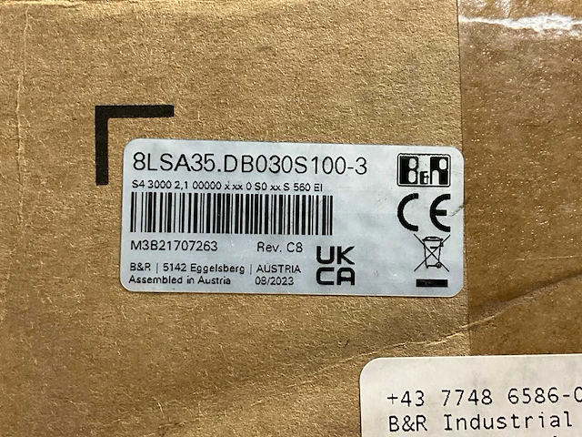 B&r servomotor (7x) - afbeelding 6 van  7