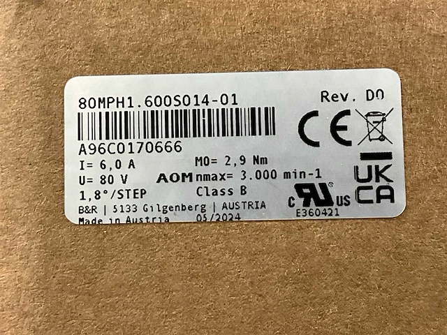 B&r servomotor (7x) - afbeelding 7 van  7