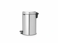 Brabantia 112041 12l ronde roestvrijstalen prullenbak - afbeelding 2 van  4