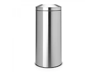 Brabantia 378621 30l rond metaal roestvrijstaal vuilnisbak - afbeelding 1 van  3