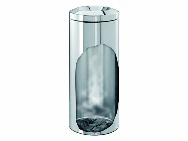 Brabantia 378621 30l rond metaal roestvrijstaal vuilnisbak - afbeelding 2 van  3