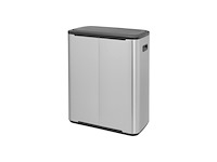 Brabantia bo -touch bin prullenbak recycling matt steel fingerprint proof 2 binnenemmers 2 x 30l - afbeelding 3 van  5
