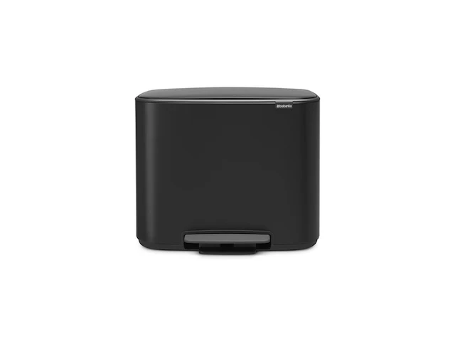 Brabantia bo pedal bin steel, matt black, 36 l - afbeelding 2 van  6