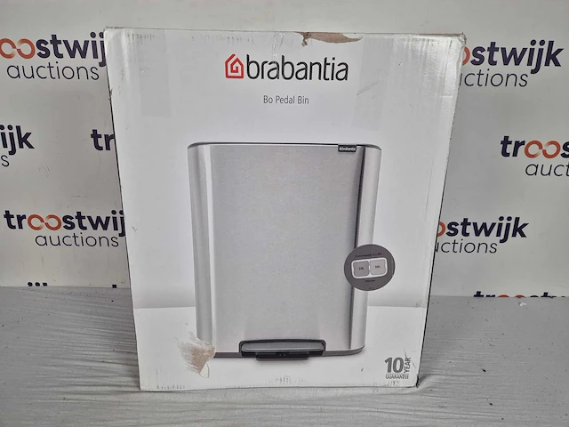 Brabantia bo prullenbak - 2 x 30 liter - platinum - afbeelding 2 van  4