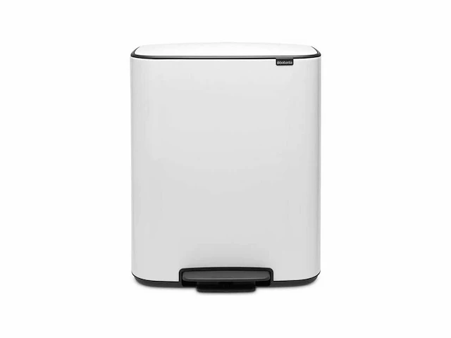 Brabantia bo prullenbak - 60 liter - white - afbeelding 1 van  2