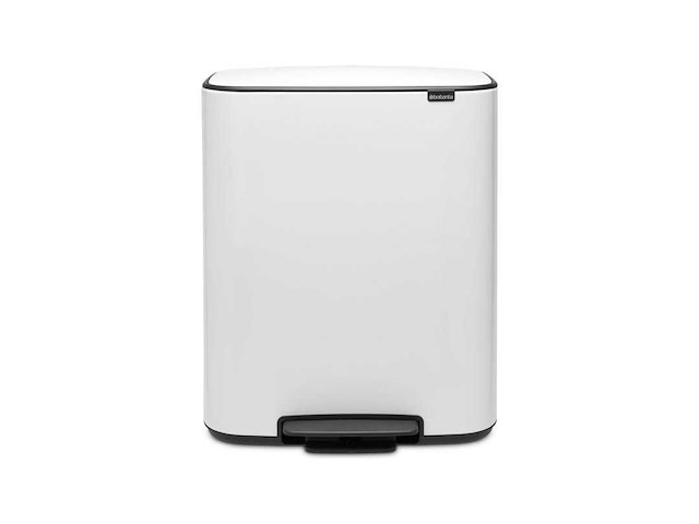 Brabantia bo prullenbak - 60 liter - white - afbeelding 1 van  2