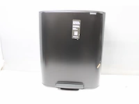 Brabantia bo prullenbak 60 liter matt zwart - afbeelding 2 van  3