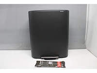 Brabantia bo prullenbak 60l mineral infinite grijs - afbeelding 2 van  3