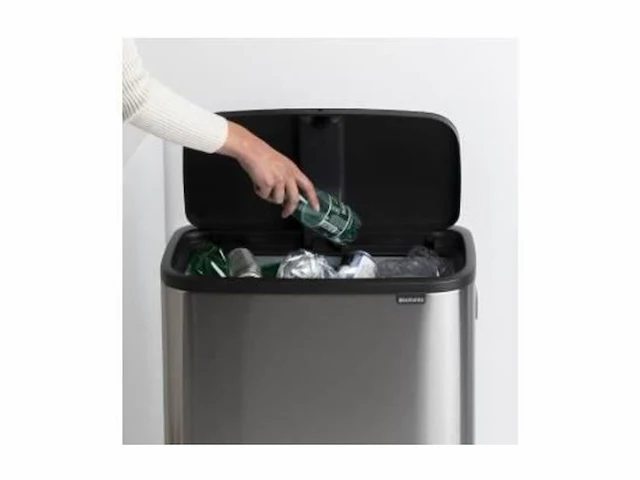 Brabantia bo touch bin hi afvalemmer 60 liter - afbeelding 2 van  5