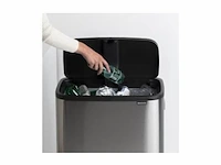 Brabantia bo touch bin hi afvalemmer 60 liter - afbeelding 2 van  5