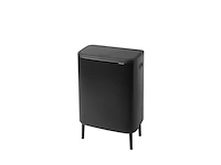 Brabantia bo touch bin hi prullenbak 60 liter matt black