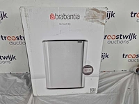 Brabantia bo touch bin prullenbak - 2 x 30 liter - afvalscheiding - platinum - afbeelding 2 van  2