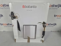 Brabantia bo touch bin prullenbak - 2 x 30 liter - matt black - afbeelding 2 van  3