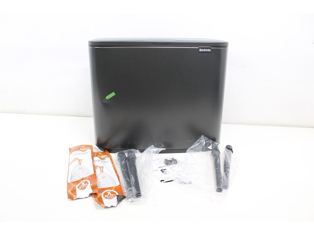 Brabantia bo touch bin prullenbak - 3 x 11 liter - afvalscheiding - confident grey - afbeelding 4 van  5