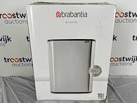 Brabantia bo touch bin prullenbak - 60 liter - matt steel fingerprint proof - afbeelding 2 van  2